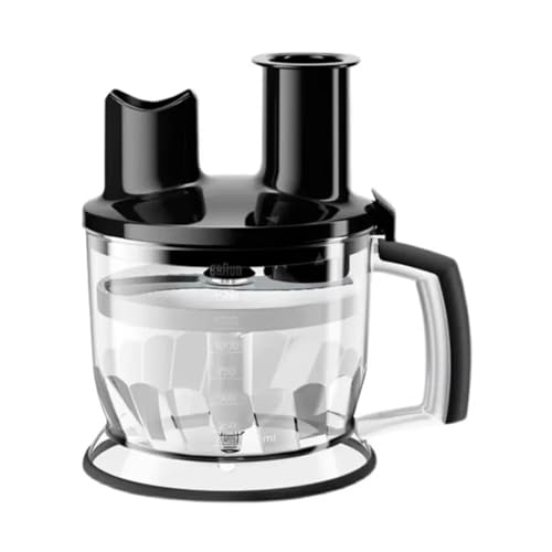 1500 ml Mixer-Mehrzweckschüssel, kompatibel mit Braun Mq785mq745mq705mq70 Mq705 Mq785 Mq787 Mq745 Mq5025 Mq72 Ersatzschüssel von CUDVOLHTU