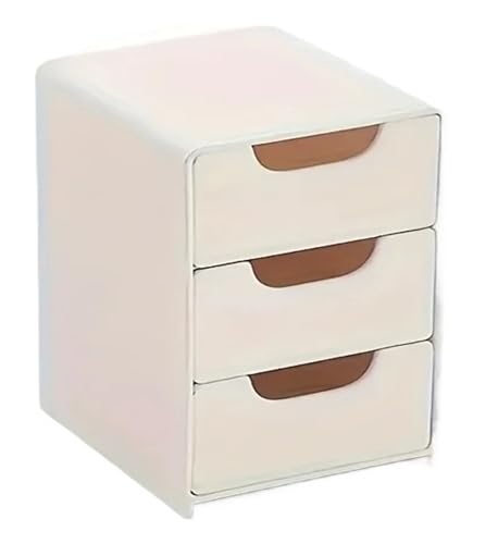 2 Stück schicker 3-stufiger Schreibtisch-Organizer mit Schubladen – ideal zur Aufbewahrung von Bürobedarf, Schmuck und Kosmetika – tragbare Trennbox 2 Stück schicker 3-stufiger Schreibtisch-Organizer mit Schubladen – ideal zur Aufbewahrung von Bürobedarf, Schmuck und Kosmetika – tragbare Trennbox von CUDVOLHTU