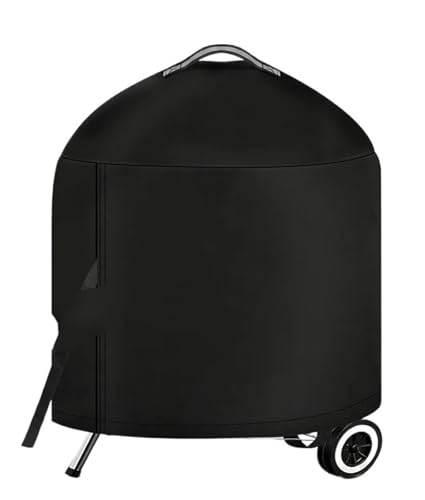 210D BBQ-Abdeckung mit Griff, Outdoor-Anti-Staub-wasserdichte Ofenabdeckung Hochleistungs-Grillabdeckung BBQ-Holzkohlegrill-Schutz von CUDVOLHTU