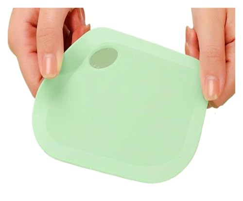 3-teiliger Silikon-Teigschaber, geeignet for Backen, Pizzaschneider, Gebäckschneider, Küchenklingen-Gadgets – Küchenwerkzeuge(Green) von CUDVOLHTU
