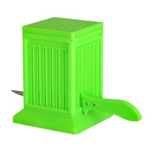 49 Löcher BBQ Fleischspieß Maker Fleischschneider Lamm Rindfleisch Barbecue Tragbare Fleischspieß Box Küchengrill(Green) von CUDVOLHTU