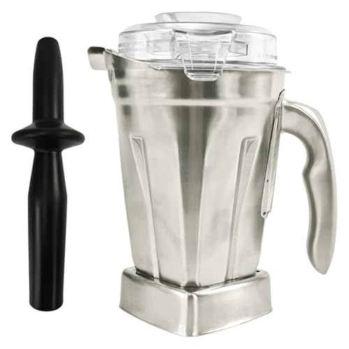 A65Z Rührstab inklusive 48-Unzen-Edelstahlbehälter, kompatibel mit Mixern der G-Serie, Pro Commercial-Serie von CUDVOLHTU