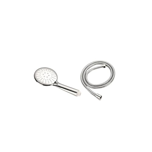 Badezimmerdusche, 3-Funktions-Handbrause, Wasserhahn, 1,5 m Schlauch, verstellbares Hebestangen-Set(Chrome 3 PCS) von CUDVOLHTU