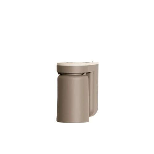 CUDVOLHTU 1 Stück Innovative Zahnbürste, Aufbewahrungsregal ohne Loch, leichte Luxus-Mundspülbecherbürste(Brown) von CUDVOLHTU