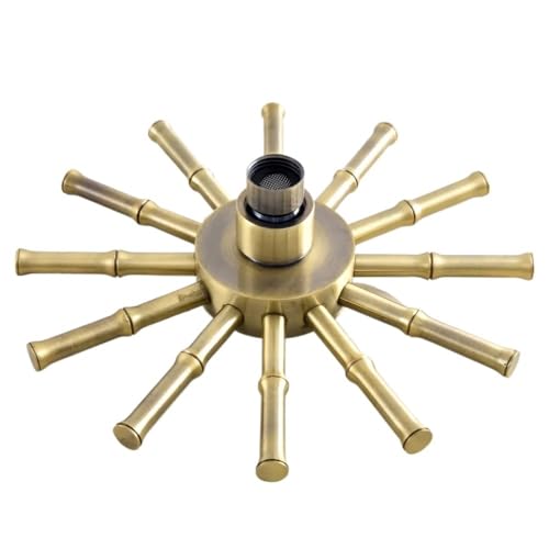 CUDVOLHTU 8 Zoll Sun Regendusche, Top Sprayer Antik Bronze Regenduschkopf CUDVOLHTU 8 Zoll Sun Regendusche, Top Sprayer Antik Bronze Regenduschkopf von CUDVOLHTU