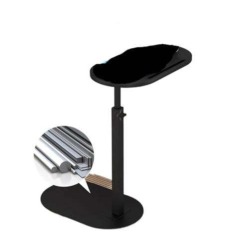 CUDVOLHTU Bambus Badewanne Seitentablett Holzbadewanne, Tabletttisch Höhenverstellbar Freistehend(White) von CUDVOLHTU