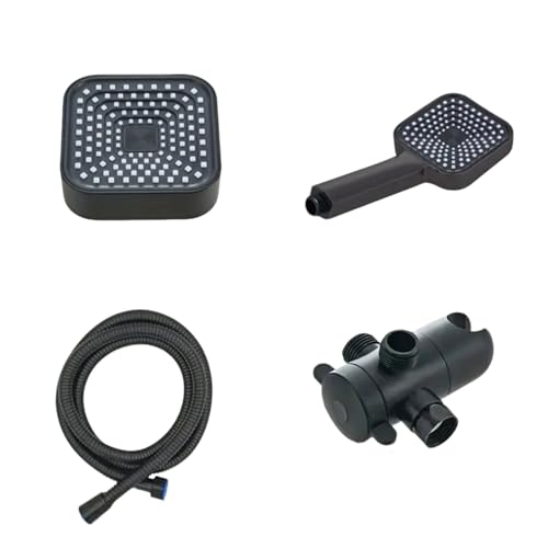 CUDVOLHTU Duschkopf-Set 2-in-1-Handbrauseset mit langem Schlauch, 3-Wege-Wasserverteiler, komplette Dusche CUDVOLHTU Duschkopf-Set 2-in-1-Handbrauseset mit langem Schlauch, 3-Wege-Wasserverteiler, komplette Dusche von CUDVOLHTU