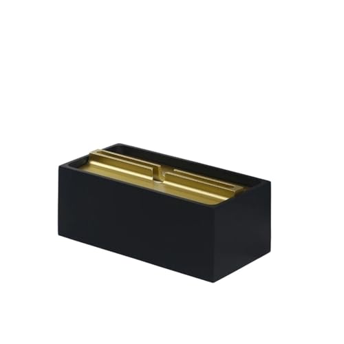 CUDVOLHTU Einfache Taschentuchbox aus Harz, rechteckige, einfarbige Servietten-Toilettenpapierboxen(E Large Tissue Box) von CUDVOLHTU
