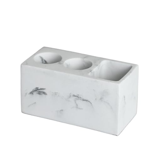 CUDVOLHTU Elektrische Zahnbürste, Halter Schwarzes Badezimmer, Organizer Zahnbürstenhalter(White) von CUDVOLHTU