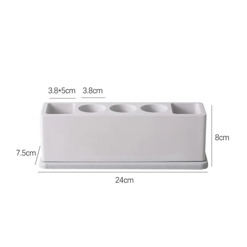 CUDVOLHTU Elektrische Zahnbürste Rasierer Halter Basis, Kreative Toilette Mundwasser Tasse Zahn Rack Badezimmer Drainage Halter ZD327(Color 3) von CUDVOLHTU