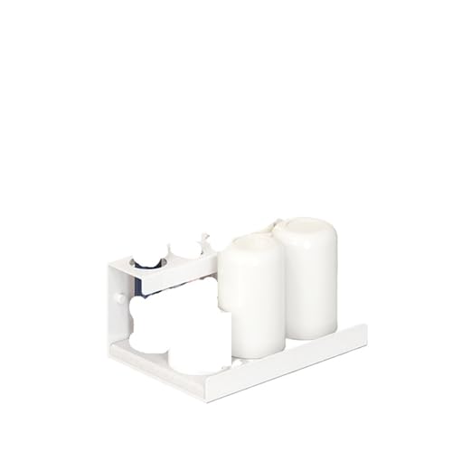 CUDVOLHTU Elektrischer Zahnbürstenhalter aus Aluminium zur Wandmontage, kompatibel mit Aufhänger-Bürstenständer(20CM White) von CUDVOLHTU