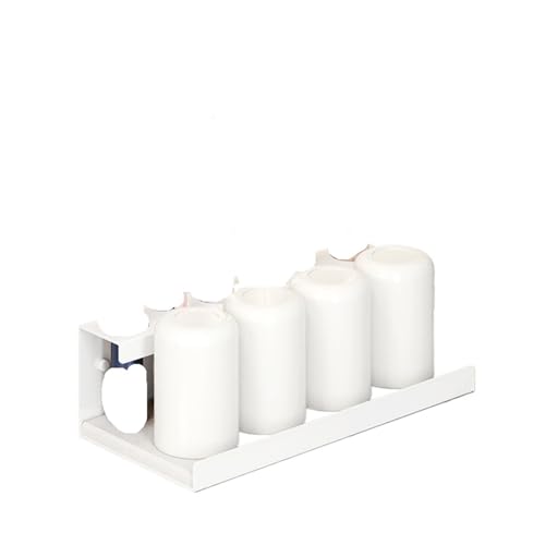 CUDVOLHTU Elektrischer Zahnbürstenhalter aus Aluminium zur Wandmontage, kompatibel mit Aufhänger-Bürstenständer(30CM White) von CUDVOLHTU