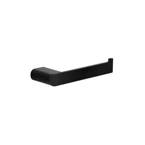 CUDVOLHTU Gebürstetes Goldgewebe, Halter Wandmontage Edelstahl, Rollenpapierhalter Badezimmer(Matt Black) von CUDVOLHTU