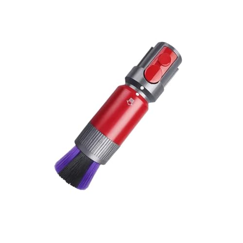 CUDVOLHTU Kompatibel mit Dyson V7 V8 V10 V11 V15, Ersatzteile for kabellose Staubsauger, kratzfreie Staubbürste + Flexibler Verlängerungsschlauch(Plum) von CUDVOLHTU