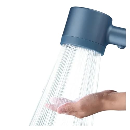 CUDVOLHTU Kompatibel mit Xiaomi 5-Modi-Dusche, Hochdruck-Duschkopf, tragbarer Filter, Regenwasserhahn, Badezimmer, Badewanne(Blue 3Pcs Set) von CUDVOLHTU
