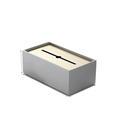 CUDVOLHTU Leichte Luxus-Taschentuchboxen aus Kunstharz, Taschentuchhalter for den Schreibtisch, Badezimmer-Aufbewahrungsbox for Zeichnen von Papier(C3) von CUDVOLHTU
