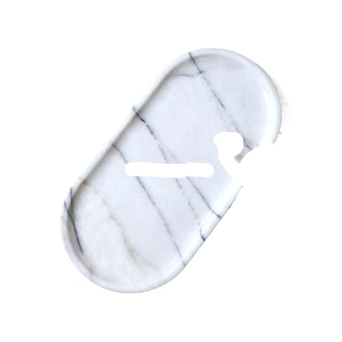 CUDVOLHTU Modernes, leichtes, luxuriöses Badezimmer im Heimgebrauch aus Marmorpaletten, fortschrittliche Aufbewahrung, duftend(G 30x15x1.8cm) von CUDVOLHTU