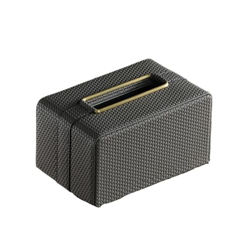 CUDVOLHTU Modische Taschentuchbox aus gewebtem Weinrebenholz, for Büro, Auto, Wohnzimmer, Serviettenhalter, Kosmetiktücherhalter, Spender, dekorativer Behälter(CAZWJ032F01) von CUDVOLHTU