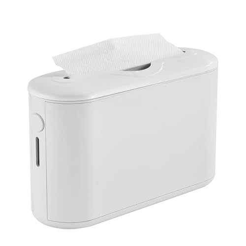 CUDVOLHTU Papierspender for die Arbeitsplatte, Mehrfachhalter, Handtuchspender, Serviettenhalter(White) von CUDVOLHTU