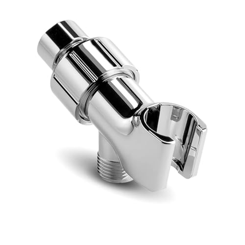 CUDVOLHTU Runde Hochdruck-Handbrause, Kopf 10 Strahlarten, Chrom-Finish, mit Filtersystem(Shower Fixing seat) von CUDVOLHTU