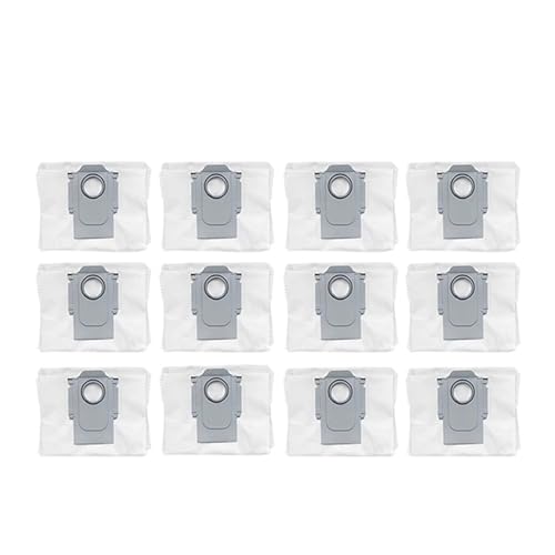 CUDVOLHTU Staubbeutelersatz, kompatibel mit Roborock S8+ / S7 / Q7 / Q5+ Selbstentleerungsstation(12PCS Bag) von CUDVOLHTU