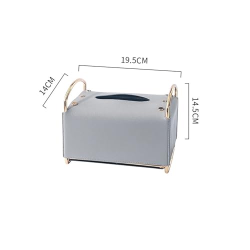 CUDVOLHTU Taschentuchbox-Halter Luxusleder, Pumpen von Haushaltswaren Wohnzimmer Serviettenaufbewahrung Dekoration(Green) von CUDVOLHTU