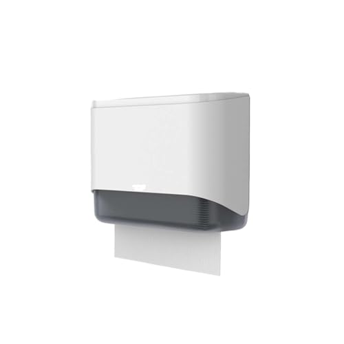 CUDVOLHTU Toilettenpapierbox, wasserdichte Toilettenpapierbox for Aufhängen an der Wand, sauber und ordentlich,(White) von CUDVOLHTU