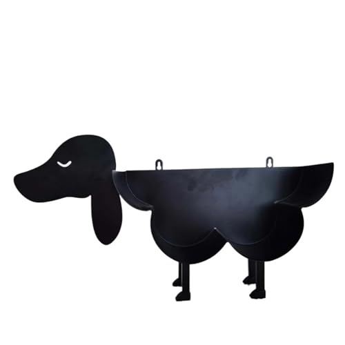 CUDVOLHTU Toilettenpapierhalter mit Schaf- und Katzenmotiv, for Badezimmer, freistehend, aus Eisen, for Papierhandtücher(Dog) von CUDVOLHTU