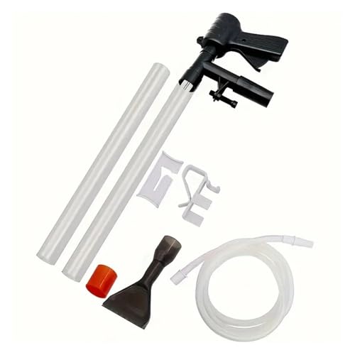 CUDVOLHTU Werkzeugsatz for Aquarium-Wasserwechsler, multifunktionaler Siphon-Kiessandreiniger for Aquarien, Staubsauger mit Glasschaber von CUDVOLHTU