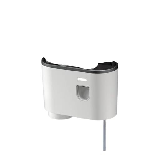 CUDVOLHTU Zahnbürsten-Aufbewahrungsregal, magnetisches Adsorptions-Aufbewahrungsregal mit automatischem Quetschmechanismus for Zahnpasta(BLACK-1CUP) von CUDVOLHTU