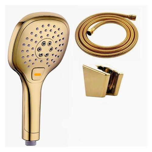 Drei Funktionen Handbrause, Badezimmer mit Handbrause in Goldoptik(Set a) von CUDVOLHTU