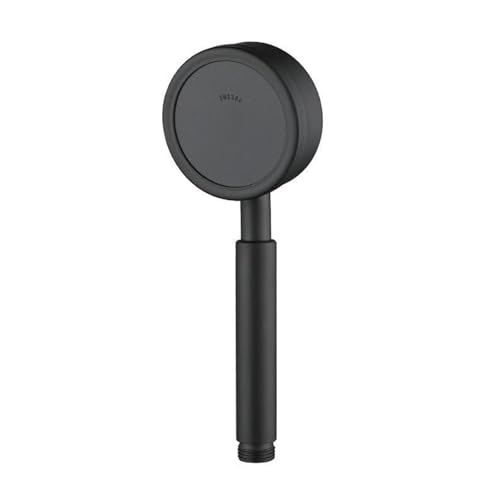 Edelstahl-Druckduschkopf, for Badezimmer-Handbrause mit Wassersparfunktion(Black) von CUDVOLHTU