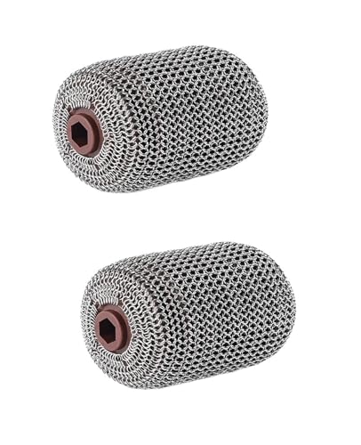 Elektrischer Grillreiniger mit wiederaufladbarer Grillbürste, austauschbare Bürstenköpfe aus Edelstahl, Grillwerkzeuge for die Haushaltsreinigung(2PCS Replaced Head) von CUDVOLHTU