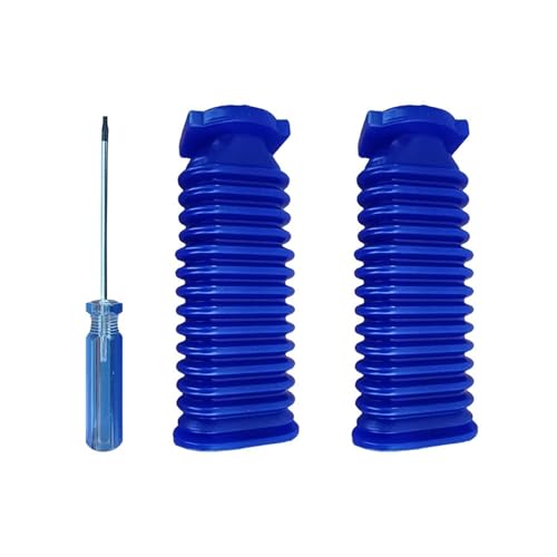 Ersatz-Unterkanalschlauch, kompatibel mit Dyson V7 V8 V10 V11 Staubsauger, Soft Roller, Soft Roller, blauer Schlauch, flexibles weiches Gummirohr(2 pcs) von CUDVOLHTU