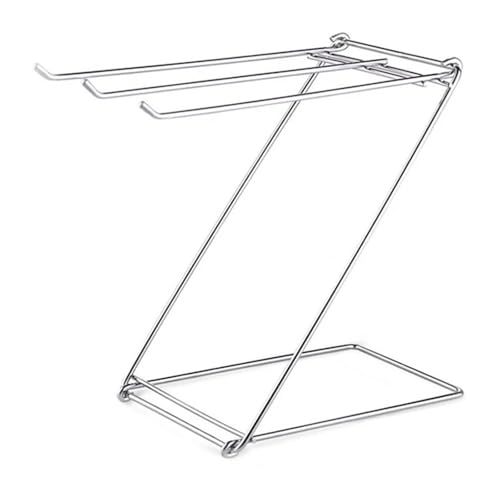 Faltbarer Küchentuchhalter aus Edelstahl, Abfluss, Ständer, kein Bohren erforderlich, vertikaler Abfluss Faltbarer Küchentuchhalter aus Edelstahl, Abfluss, Ständer, kein Bohren erforderlich, vertikaler Abfluss von CUDVOLHTU