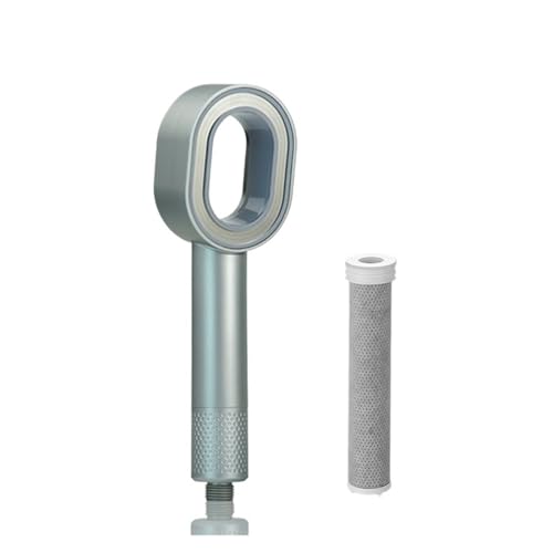 Filterduschkopf Druckdusche, Kopfwassersparende Filtrationsreinigung(Silver) von CUDVOLHTU