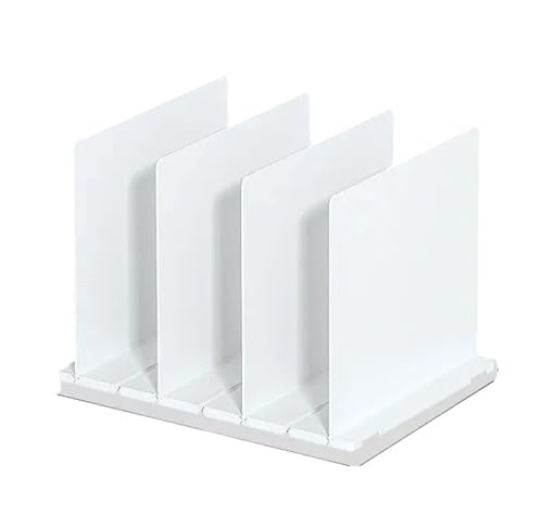 Geldbörsen-Organizer for den Schrank, verstellbarer Regalteiler, for Schrank-Bücherregal-Trennwände im Schlafzimmer, Büro(5 layers) von CUDVOLHTU