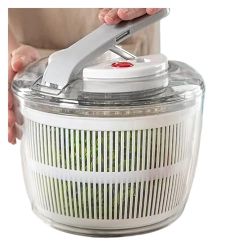 Gemüse-Salatschleuder, Salatblatt-Dörrgerät, multifunktionaler Waschmaschinen-Salat-Gemüse-Trockner-Mixer(Green) von CUDVOLHTU