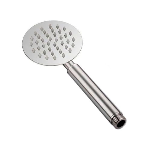 Gunmetal Handbrause rund, Kopf tragbare Handbrause 304 Edelstahl(Brushed nickel) von CUDVOLHTU