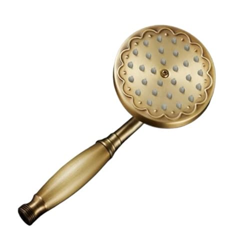 Handbrausekopf, wassersparend, Handbrausekopf mit Druck im Badezimmer(Brown) von CUDVOLHTU
