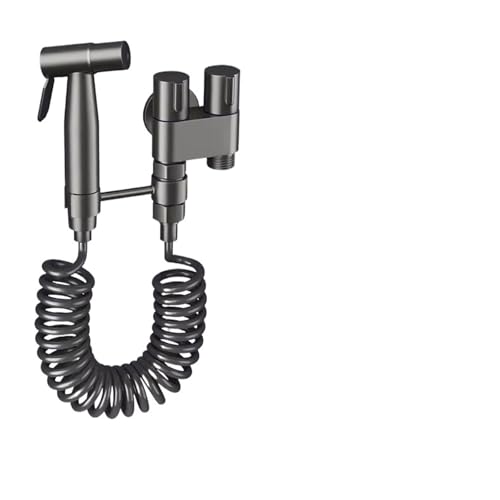Handgehaltener Toiletten-Bidethahn, Badezimmer-Sprühgerät aus Edelstahl, selbstreinigender Duschkopf Handgehaltener Toiletten-Bidethahn, Badezimmer-Sprühgerät aus Edelstahl, selbstreinigender Duschkopf von CUDVOLHTU