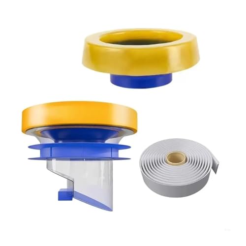 Kompatibel for M7DA Toilettenschüssel-Dichtungsringe, Toilettenschüssel-Dichtung, Bodenauslass, Abflussrohr-Flanschringe(High elastic flange) von CUDVOLHTU