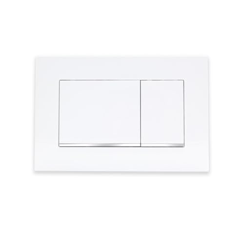 Kompatibel mit Geberit SIGMA30, verstecktem Wassertank-Panel, Wand-WC-Toilettenknopfschalter(Colored) von CUDVOLHTU