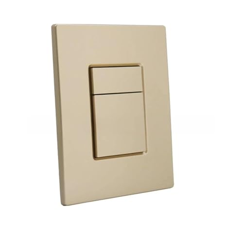 Kompatibel mit Grohe Pneumatischem Panel for versteckten Wassertank, Wand-WC-Spülventil, Doppelknopfschalter 3873200(38732GM0) von CUDVOLHTU