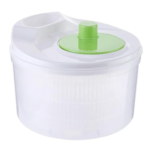 Küchensalat-Gemüse-Dörrgerät for den Haushalt, Waschbecken-Obstsalat-Werkzeuge, Handkurbel-integrierter Wasserschüttler von CUDVOLHTU