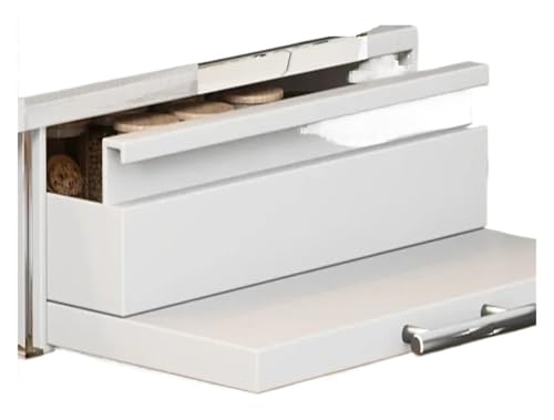 Mikrowellenregal mit ausziehbarer Schublade, Arbeitsplatten-Organizer for den Ofen, mit Ablagefach for die Schublade(2 layers scalable B) von CUDVOLHTU