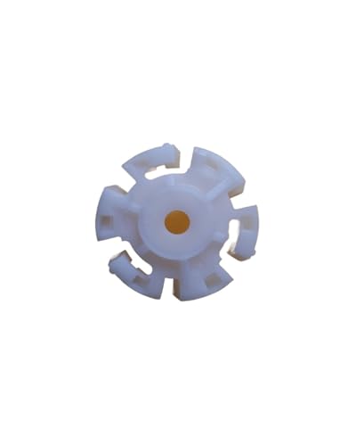 Mixermesser-Antriebsplatte, Eiscrusher-Kupplung/Kunststoffrad, kompatibel mit BRAUN JB3010, JB3060, MX2000, MX2050, 4184, 4186/Zahnrad und Mutter von CUDVOLHTU