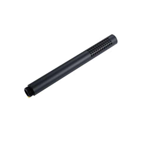 Schwarze Handbrause, rund, aus massivem Messing(Matte Black) von CUDVOLHTU