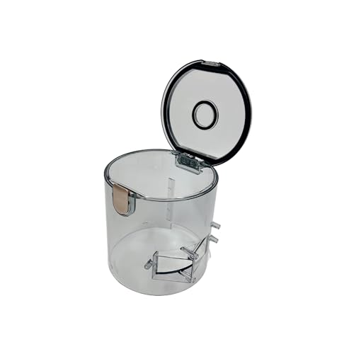 Staubbehälter-Montage, Staubbehälterbecher, Schwarz, Zyklon, Kompatibel mit Jimmy H10 Pro/H10 Flex Staubsauger(Dust Cup) von CUDVOLHTU