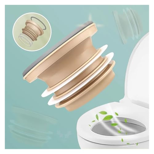 Toilettenflansch-Dichtungsring, Geruchsleckschutz, Silikon, Toiletten-Dichtungsring, universelles Toiletten-Dichtungsset(Toilet Sealing B1) von CUDVOLHTU